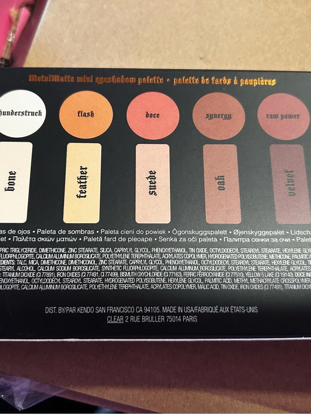 KVD Beauty  Eyeshadow Palette - Copper & Black